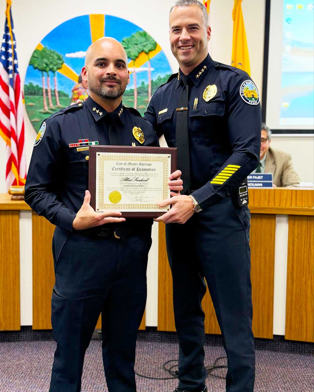 Deputy Chief, Albert Sandoval
