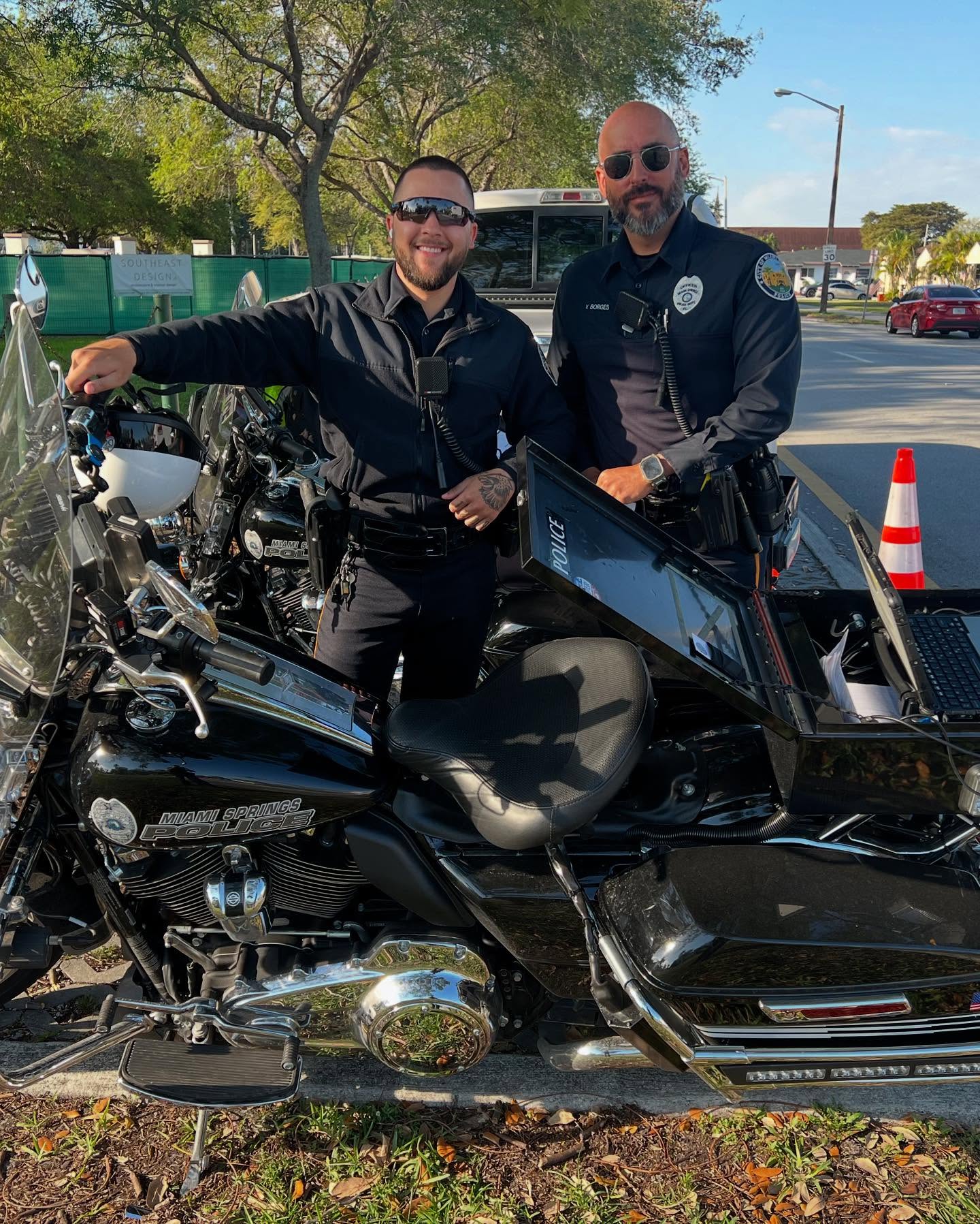 Miami Springs Police Traffic Unit (Photo Credit: Miami Springs Police Department)