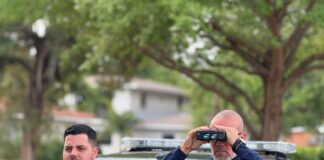 Springs Police Cracks Down on Speeders Miami Springs Police Traffic Unit (Photo Credit: Miami Springs Police Department)