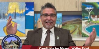 Interview with Dr. Walter Fajet candidate for Mayor of Miami Springs