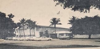 1964 Miami Springs Recreation Center by Ken Wilde 1964 photo of the old Miami Springs Recreation Center