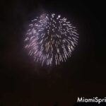 4th of July Fireworks in Miami Springs, Florida