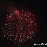 4th of July Fireworks in Miami Springs, Florida