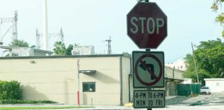 Hook Square Traffic Enforcement Heats Up NO LEFT TURN at East Drive and South Royal Poinciana Blvd Weekdays from 4pm - 6pm
