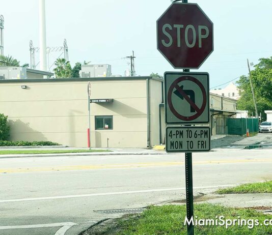 Hook Square Traffic Enforcement Heats Up NO LEFT TURN at East Drive and South Royal Poinciana Blvd Weekdays from 4pm - 6pm