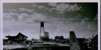 Dilapidated 1925 F.E.C. Railway Roundhouse by Ken Wilde