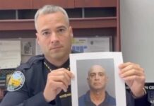 Opinion: Immigration Arrests by MSPD a Byproduct of Good Police Work Police Chief Castillo with a Picture of Julio Mesa