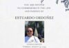 Commemorating the Life of Estuardo Ordoñez