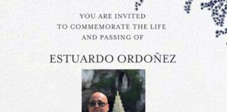 Commemorating the Life of Estuardo Ordoñez