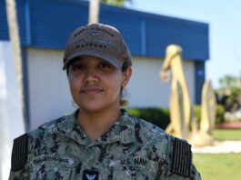 Petty Officer 3rd Class Alison Barrantes- hoto by Mass Communication Specialist 2nd Class Andrew Hanchar