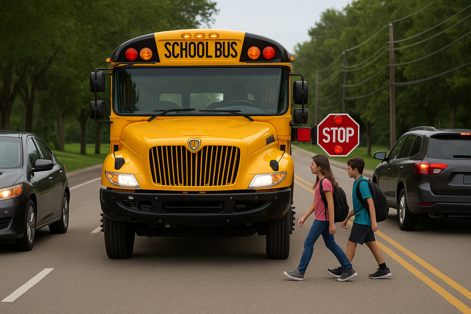 Stop for School Buses