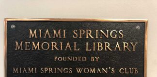 Park Outside Library to be Renamed Miami Springs Memorial Library