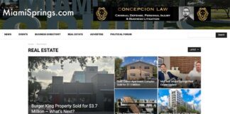 MiamiSprings.com Ranked #16 Top Miami Real Estate Blog Miami Springs Real Estate Blog a top Miami Real Estate Blog