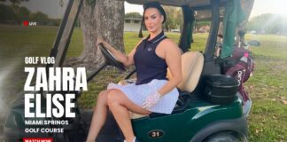 Golf VLOG:  Miami Springs Golf Course with Zahra Elise on Par