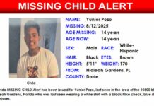 Missing Child Alert: Help Find Yunior Pozo