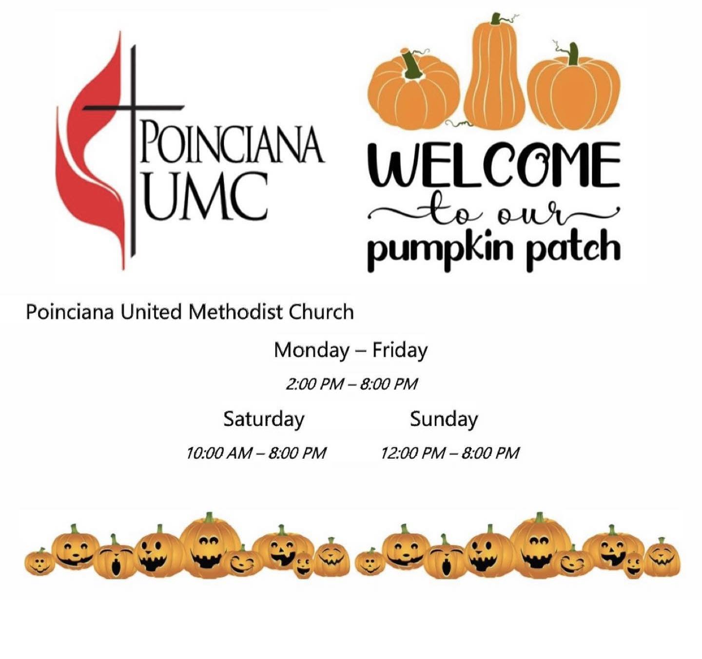Poinciana United Methodist Church Pumpkin Patch