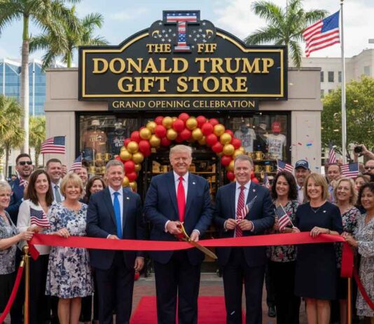 Give the Gift of Trump The Donald Trump Gift Store - Satire