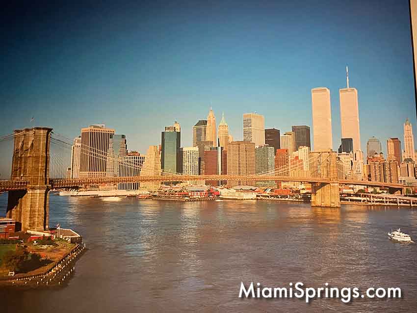 New York Twin Towers September 11, 2001.