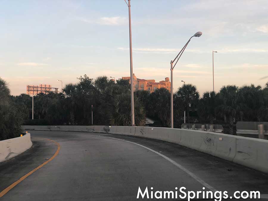 SR 112 ramp from NW 36th Street in Miami Springs