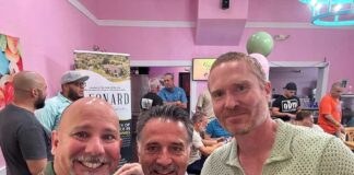 Folks Love Free Lunch on Leonard