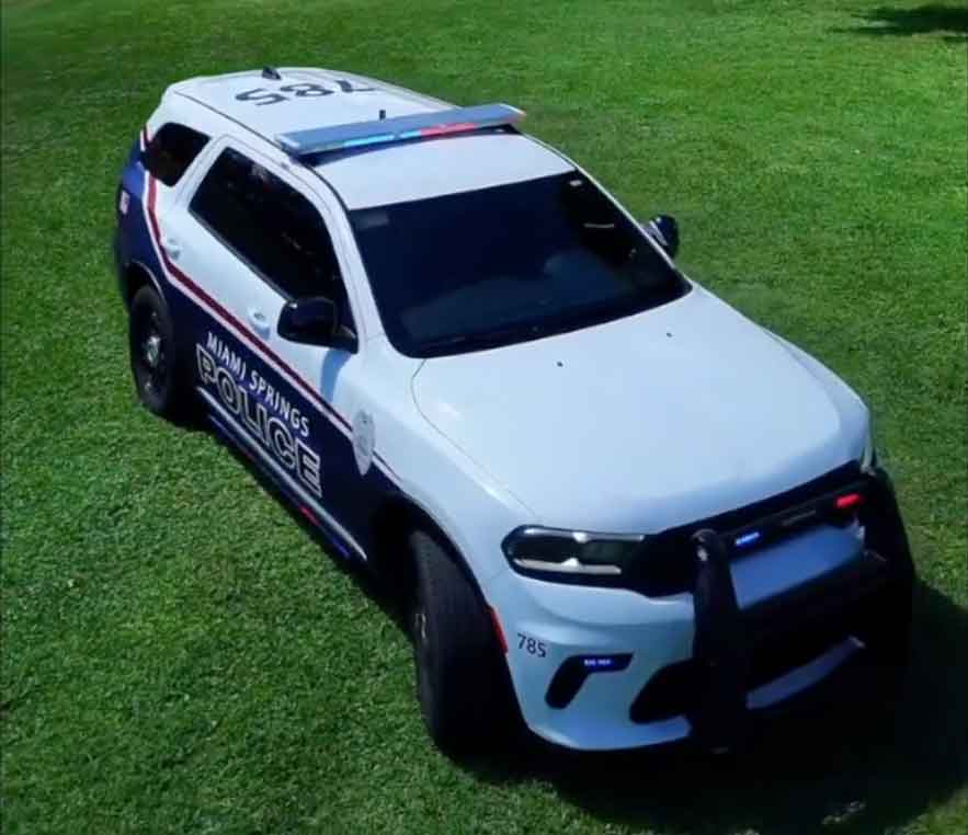 2025 Miami Springs Police Vehicle Livery (Photo Credit: MSPD)
