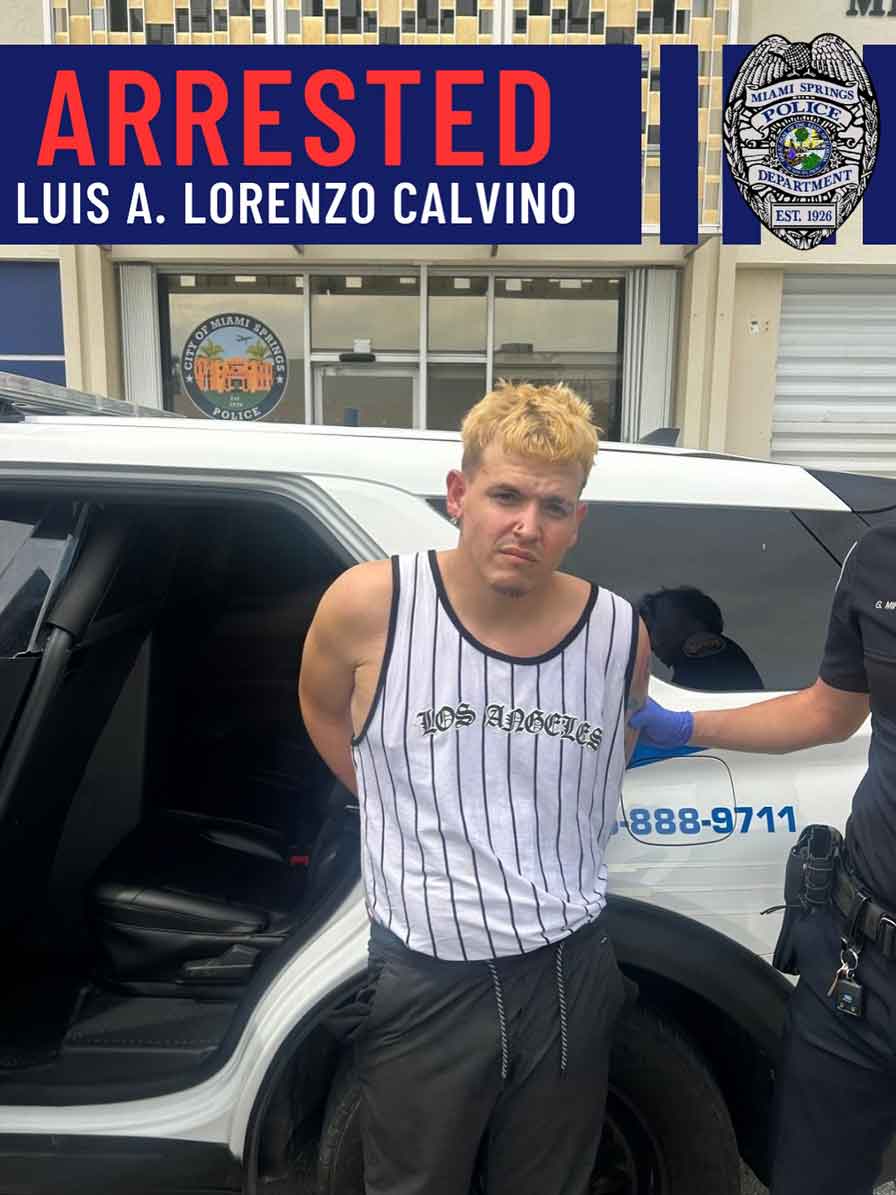 Photo Credit:  @MiamiSpringsPD