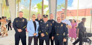 VG Detective now Captain of the Miami-Dade Fire Rescue Department VGPD Detective Darwin Villavicencio was officially sworn in as Captain of the Miami-Dade County Fire Rescue Department (Photo Credit: Village of Virginia Gardens)