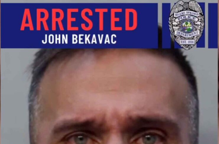 John Bekevac (photo credit: Miami Springs Police)