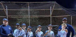 Miami Springs Little League Champions Again 12U River Sharks team wins the MYBA 12U Majors 2 championship (Photo Credit: Miami Springs Little League)