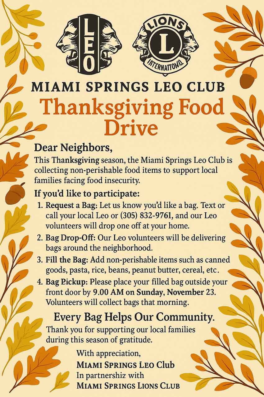 Thanksgiving Food Drive