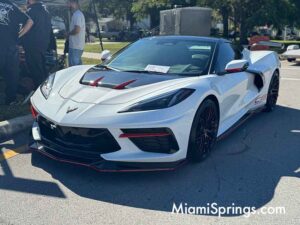 Chevy Corvette at the Glenn Curtiss Vintage Motorcycle and Classic Car Show in Miami Springs Nov 1, 2025