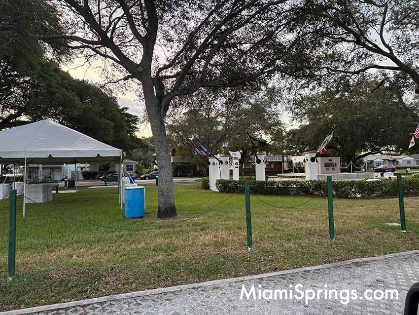 Miami Springs War Memorial Veteran's Day