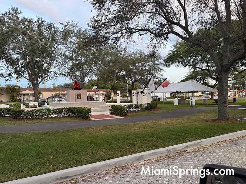 Miami Springs War Memorial Veteran's Day
