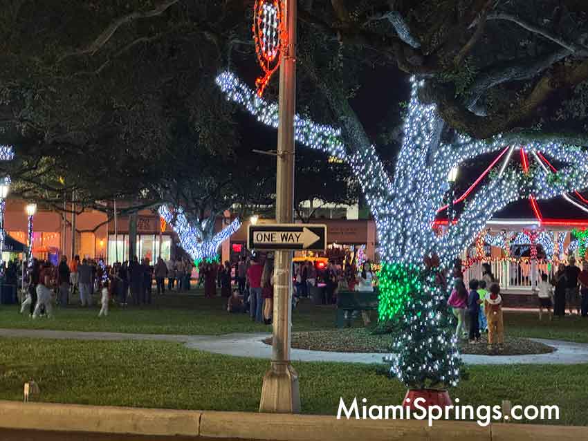 Tree Lighting Ceremony in Miami Springs