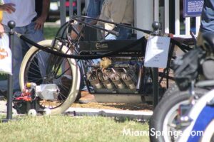 Glenn Curtiss V8 Powered Motorcycle at the Glenn Curtiss Vintage Motorcycle and Classic Car Show in Miami Springs Nov 1, 2025