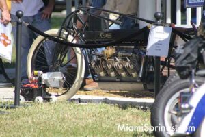 Glenn Curtiss V8 Powered Motorcycle at the Glenn Curtiss Vintage Motorcycle and Classic Car Show in Miami Springs Nov 1, 2025