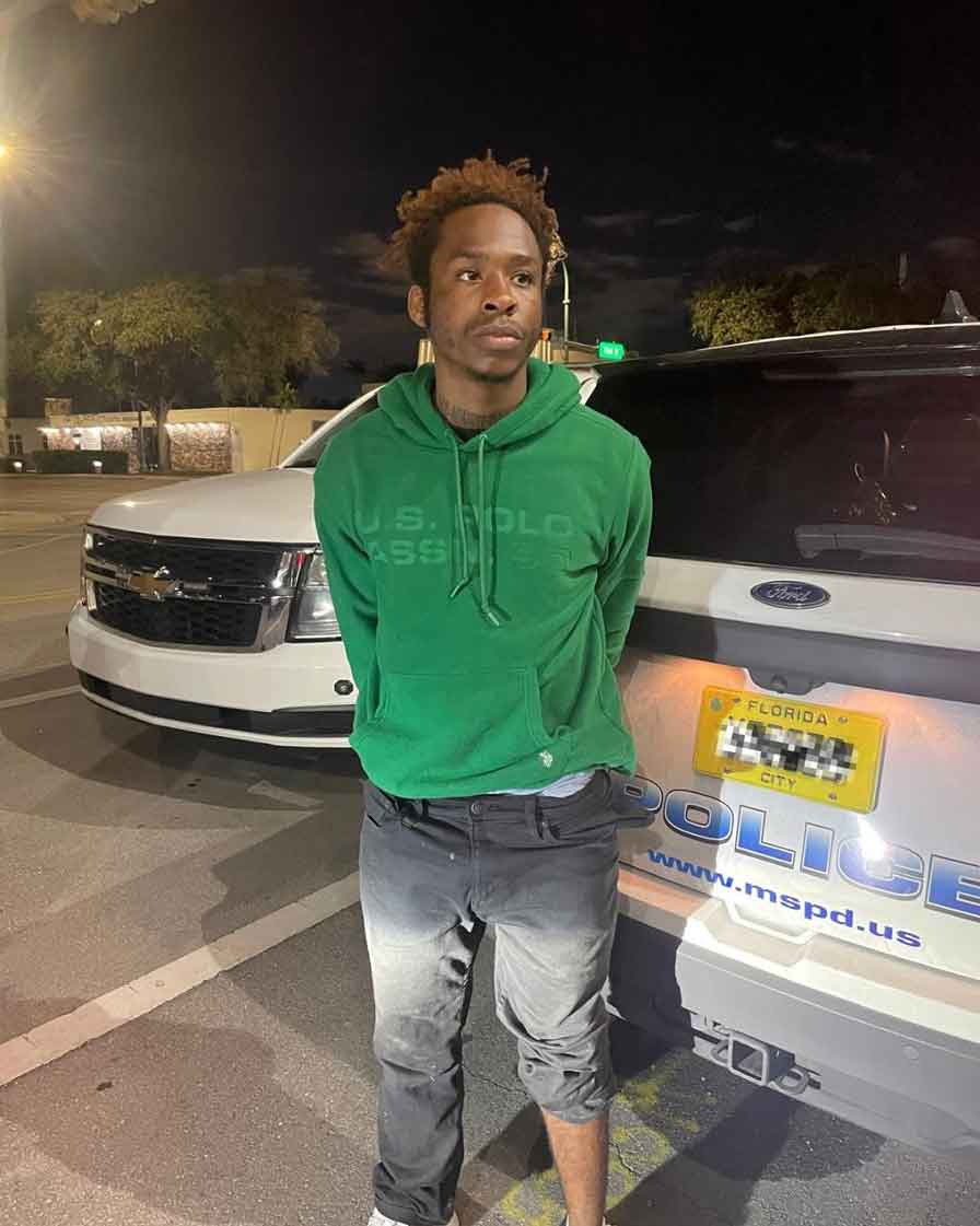 Randy Gregory Gotrace (Photo Credit: Miami Springs Police Department)