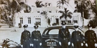 1937 Miami Springs Police Department by Ken Wilde