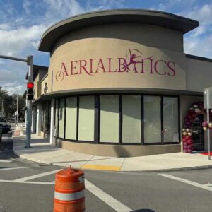 Aerialbatics located at the corner of Hook Square and South Royal Poinciana Boulevard