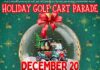 Holiday Golf Cart Parade Returns on December 20