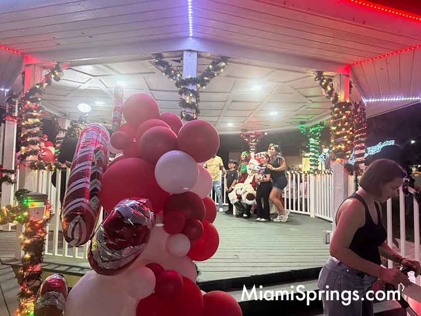 Christmas at the Gazebo event in Miami Springs