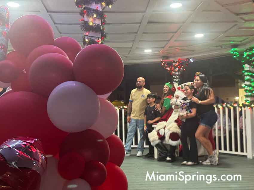Christmas at the Gazebo event in Miami Springs