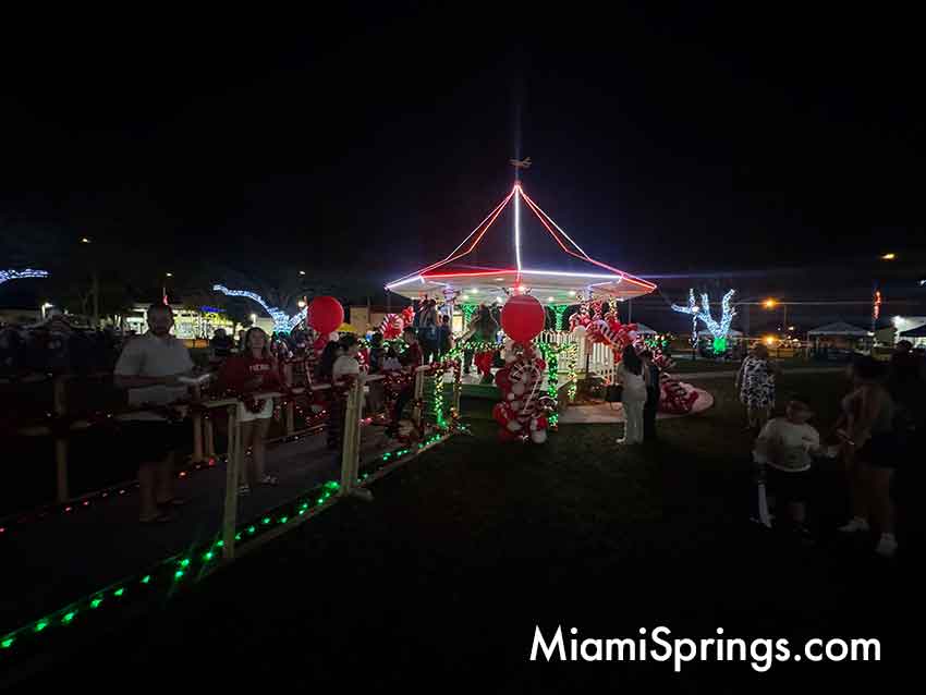 Christmas at the Gazebo event in Miami Springs