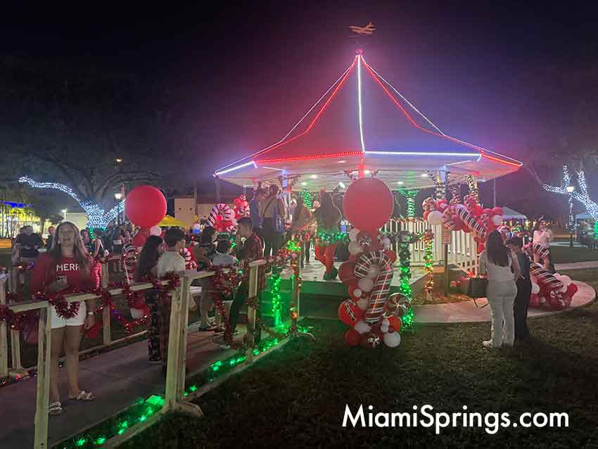 Christmas at the Gazebo event in Miami Springs