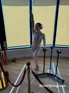 Contortionist at the Aerialbatics Grand Opening Event