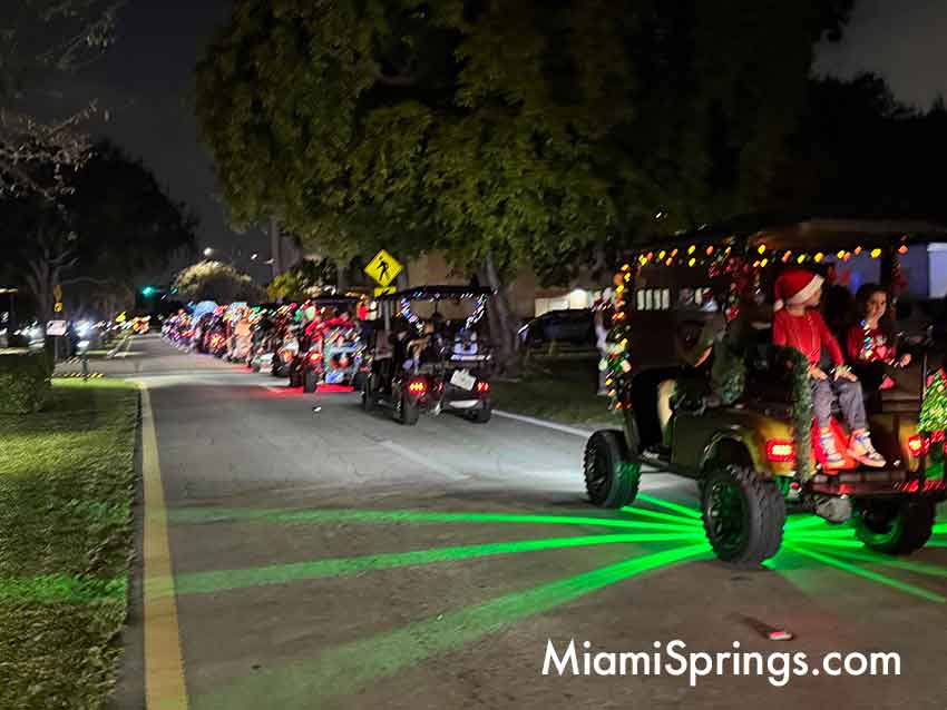 Miami Springs Golf Cart Parade 2025