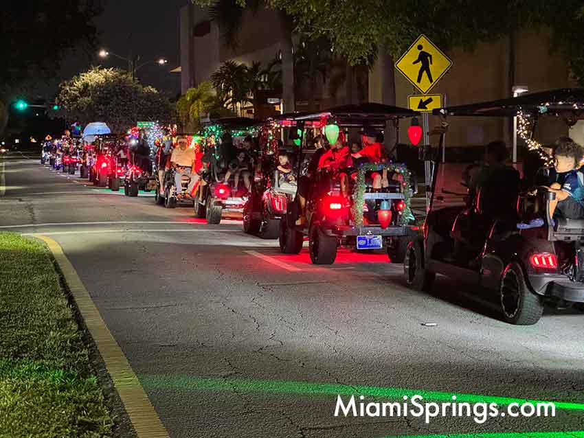 Miami Springs Golf Cart Parade 2025