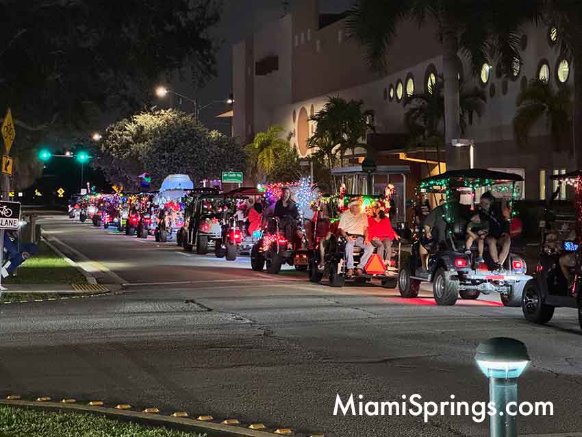 Miami Springs Golf Cart Parade 2025