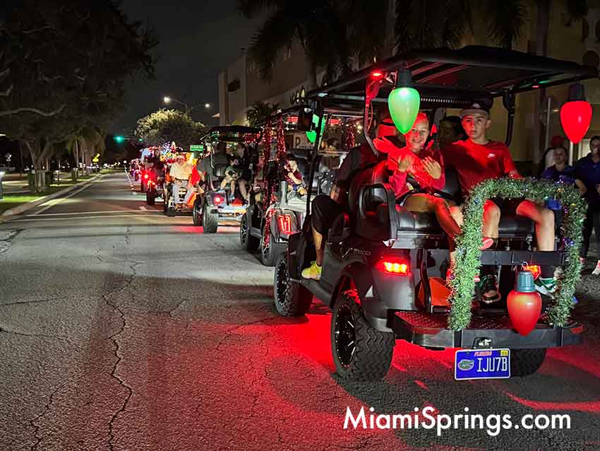 Miami Springs Golf Cart Parade 2025