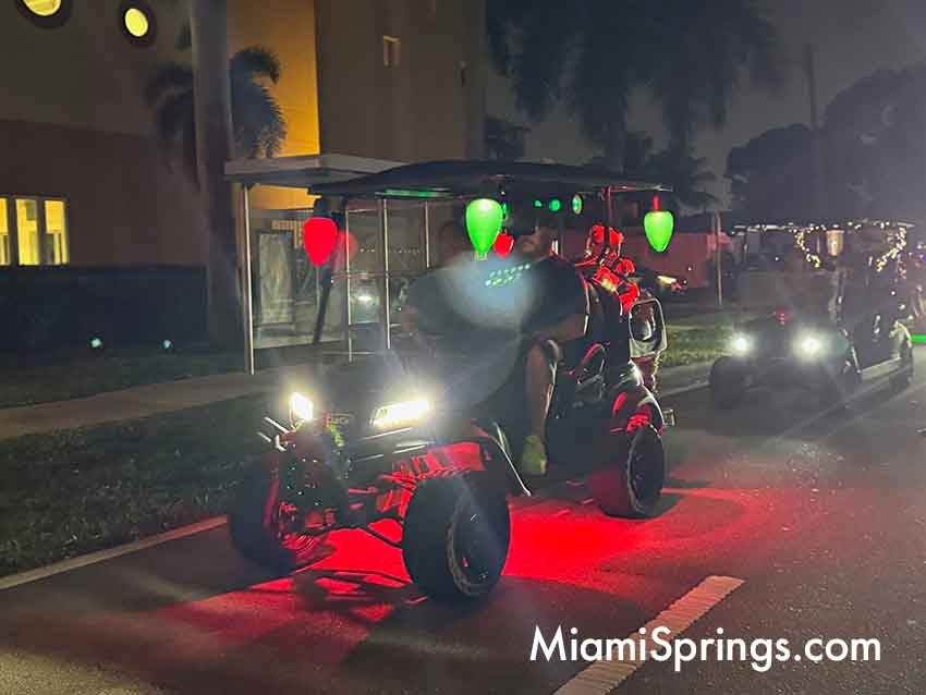 Miami Springs Golf Cart Parade 2025